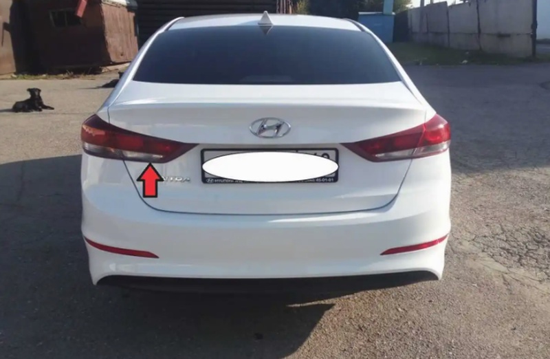 Фара заднего багажа Hyundai